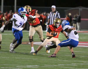 University shows grit, perseverance with bounce-back win over Connellsville (Pa.), 52-12